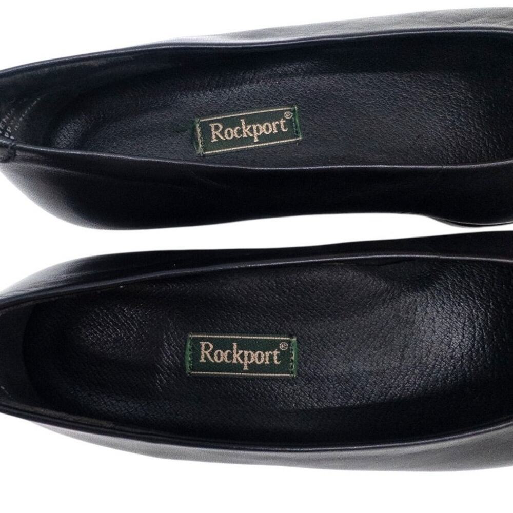 Rockport Women's Ballet Flats Women's Size 8 Wide Black Comfort Shoes - Picture 7 of 9